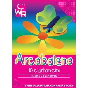 Cartoncino Arcobaleno 50x70 10fg. 05433