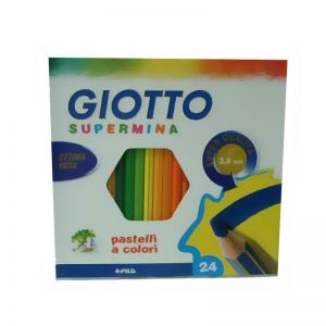 Colore Legno Giotto X 24 Supermin 235800