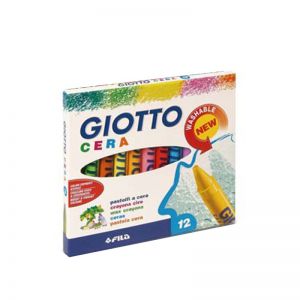 Pastel.cera Giotto X 12 New Form. 281200